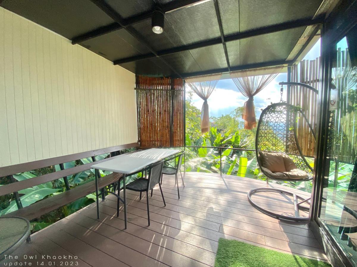 Bed and Breakfast The Owl Khaokho Khao Kho Esterno foto