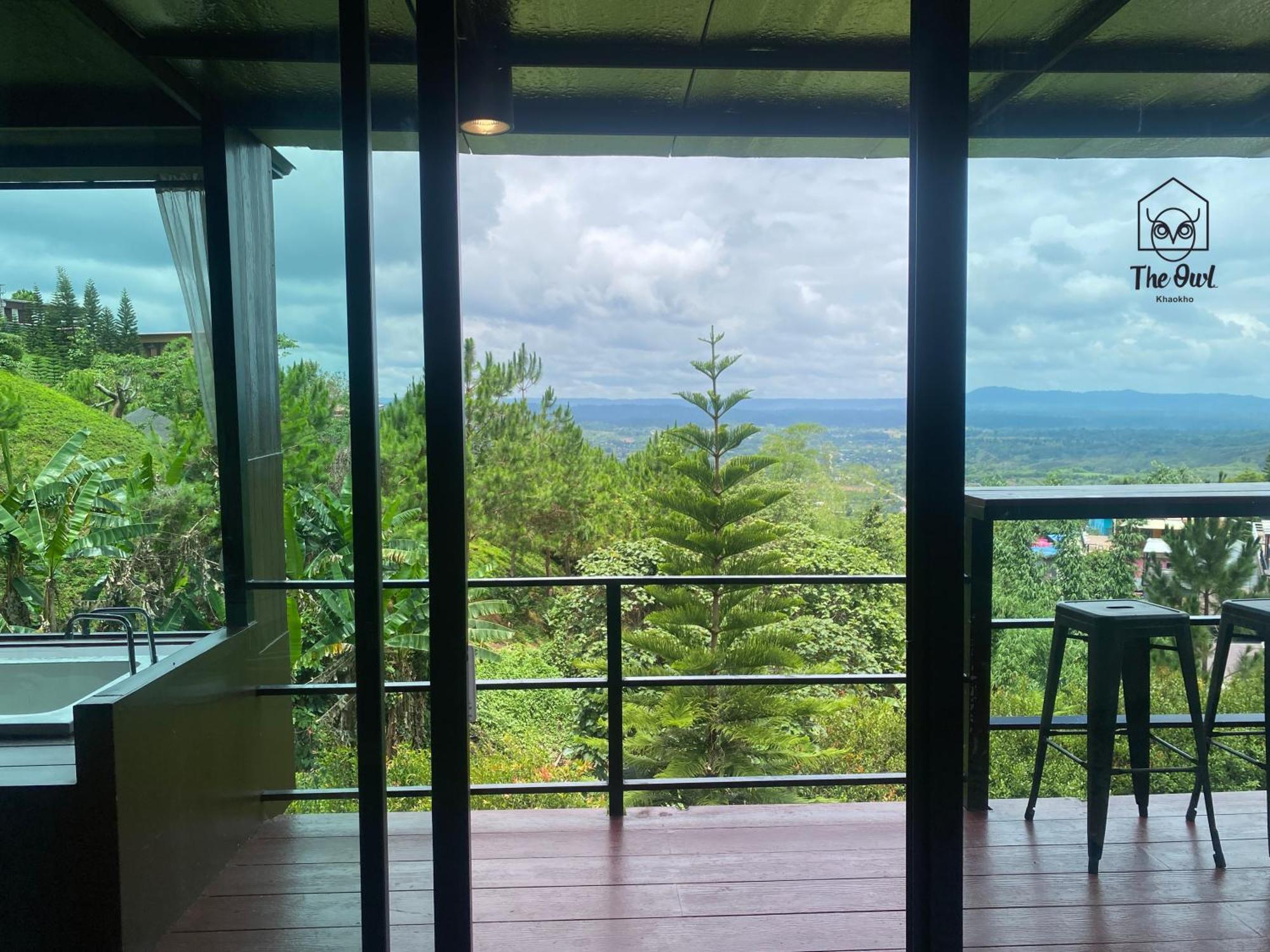 Bed and Breakfast The Owl Khaokho Khao Kho Esterno foto